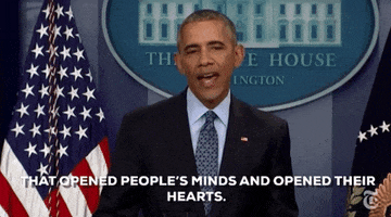barack obama hearts GIF by Obama