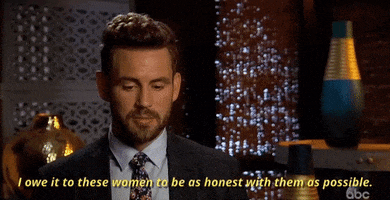 season 21 i owe it to these women to be as honest with them as possible GIF by The Bachelor
