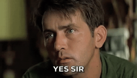 Image result for yes sir gif
