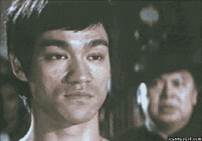 Bruce Lee Reaction GIF