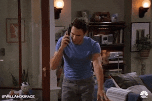 Eric Mccormack Yes GIF by Will & Grace