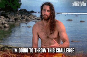 challenge throw GIF by Australian Survivor