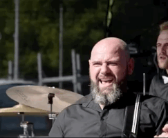 Ru_Catania kiss rock live guitar GIF