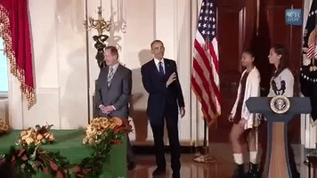 sasha obama thanksgiving GIF by Obama