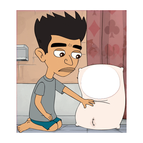 Big Mouth Pillow Sticker by Big Mouth Netflix for iOS & Android GIPHY