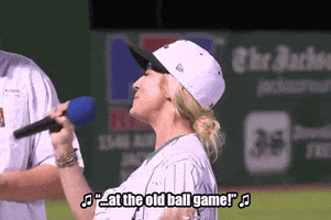 take me out to the ball game singing GIF by I Love Kellie Pickler