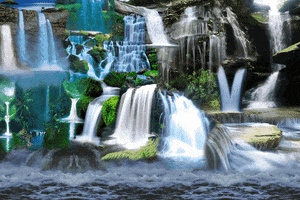 water landscape GIF by Faith Holland