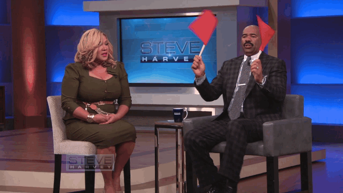 Red Flag GIF by Steve Harvey TV - Find & Share on GIPHY