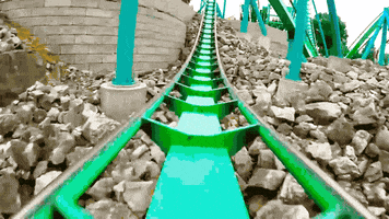 roller coaster glitch GIF by Leandro Estrella