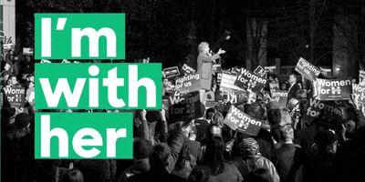#imwithher #sheswithus GIF by Hillary Clinton
