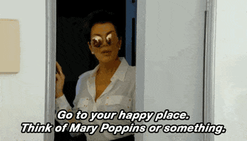 keeping up with the kardashians happy place GIF