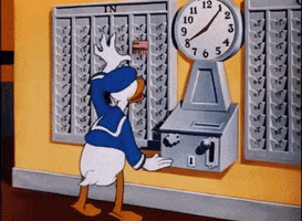 Punching Time Clock GIFs - Get the best GIF on GIPHY