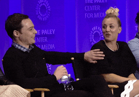 play fighting the big bang theory GIF by The Paley Center for Media