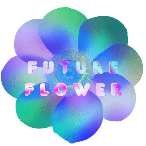Future Flower Ar Sticker by Stefanie Franciotti