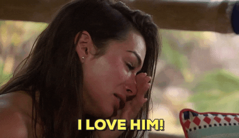 I Love Him Season 3 GIF by Bachelor in Paradise - Find & Share on GIPHY