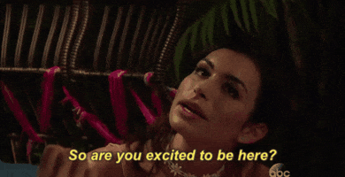 Are You Excited To Be Here Season 3 GIF by Bachelor in Paradise