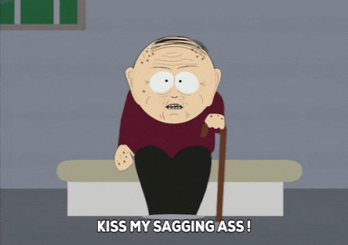 Giphy - angry old man GIF by South Park 