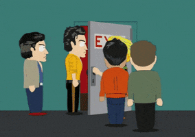 walking glasses GIF by South Park 