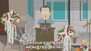 flowers funeral GIF by South Park 