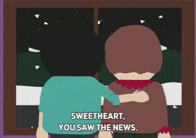 News Snow GIF by South Park