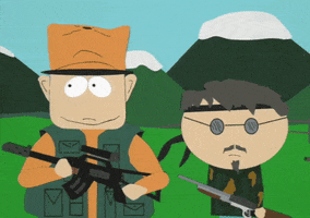 jimbo kern ned gerblansky GIF by South Park 