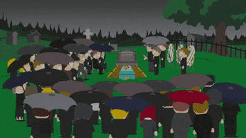 Sad Funeral Service GIF by South Park