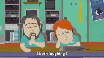 giggle lol GIF by South Park 