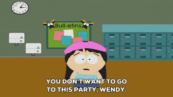 scared wendy testaburger GIF by South Park 