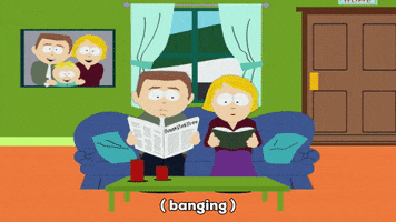 reading couch GIF by South Park 