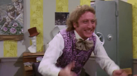 Image result for willy wonka gifs