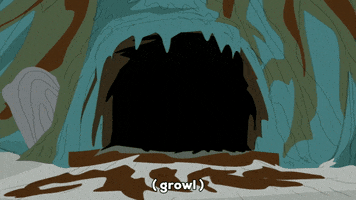 lions cave GIF by South Park 