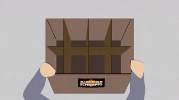 box holding GIF by South Park 