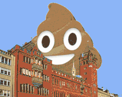 tromboni shit switzerland basel rathaus GIF