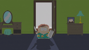 eric cartman knife GIF by South Park 
