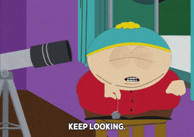 eric cartman telescope GIF by South Park 