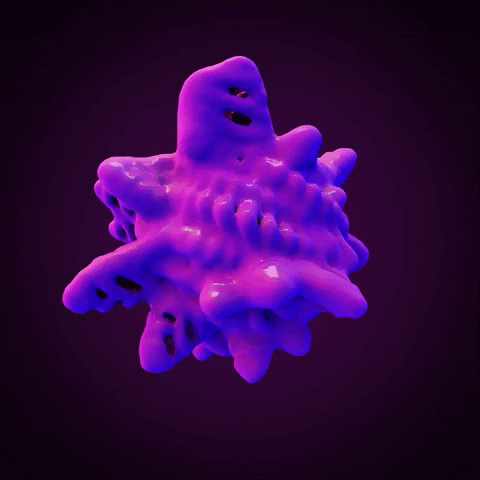 3D Blob GIF by Shurly