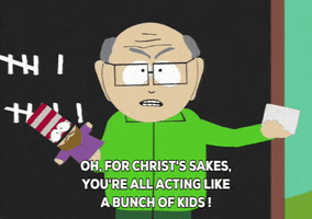 teacher talking GIF by South Park 