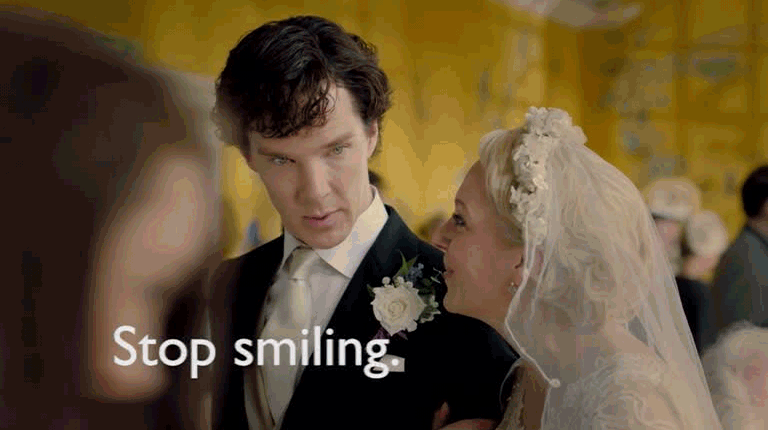 Benedict Cumberbatch Smile GIF by Sherlock - Find & Share on GIPHY