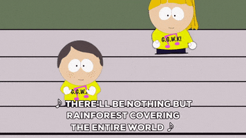 knowledge rainforest GIF by South Park 