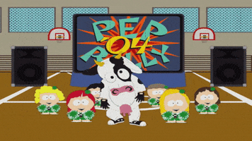 bebe stevens cows GIF by South Park 