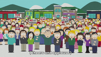 fired up crowd GIF by South Park 