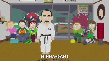 teacher karate GIF by South Park 