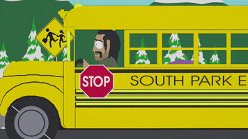ride waiting GIF by South Park 
