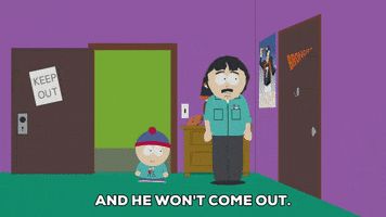 knocking stan marsh GIF by South Park 