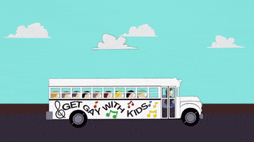 driving on the road GIF by South Park 