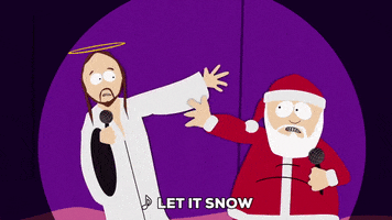 santa claus dancing GIF by South Park 