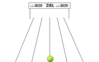 Deezer game sport Deezer werfen GIF