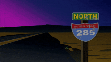 desert road signs GIF by South Park 
