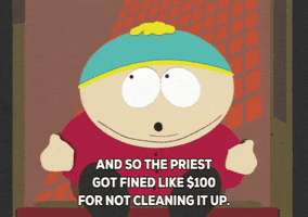 eric cartman bible GIF by South Park 