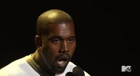 Kanye West GIF by 2017 MTV Video Music Awards - Find & Share on GIPHY